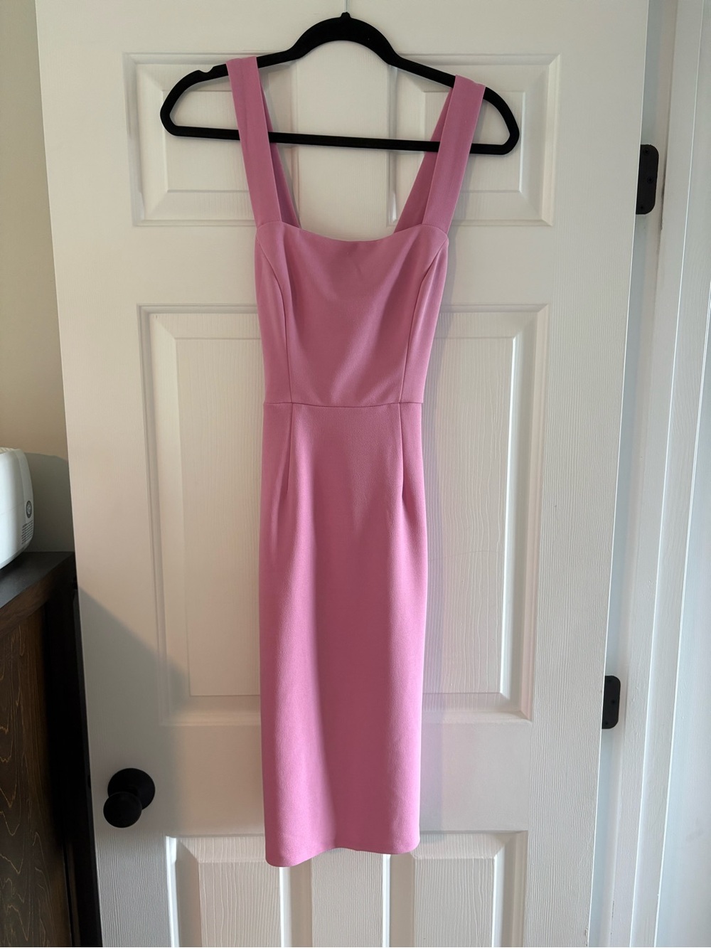 NWT Cross Back Midi Dress with Slit